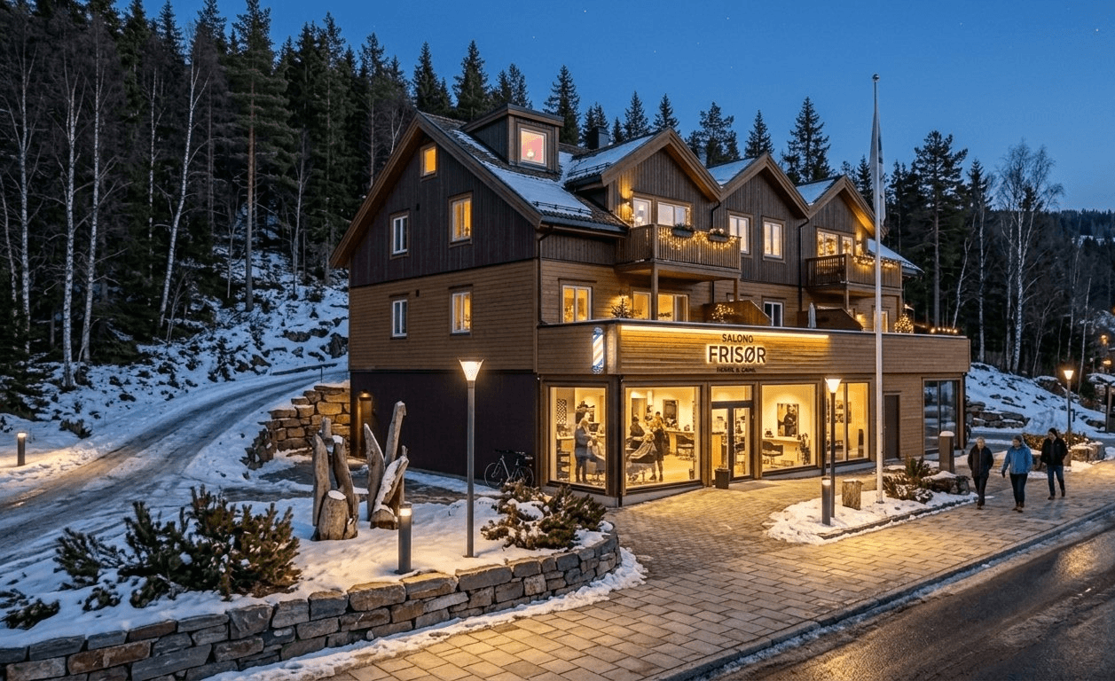 Mindre næringslokaler